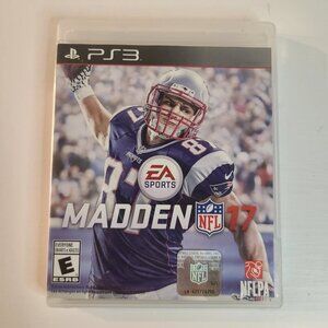 Madden NFL 17 (Sony PlayStation 3, PS3 2016)